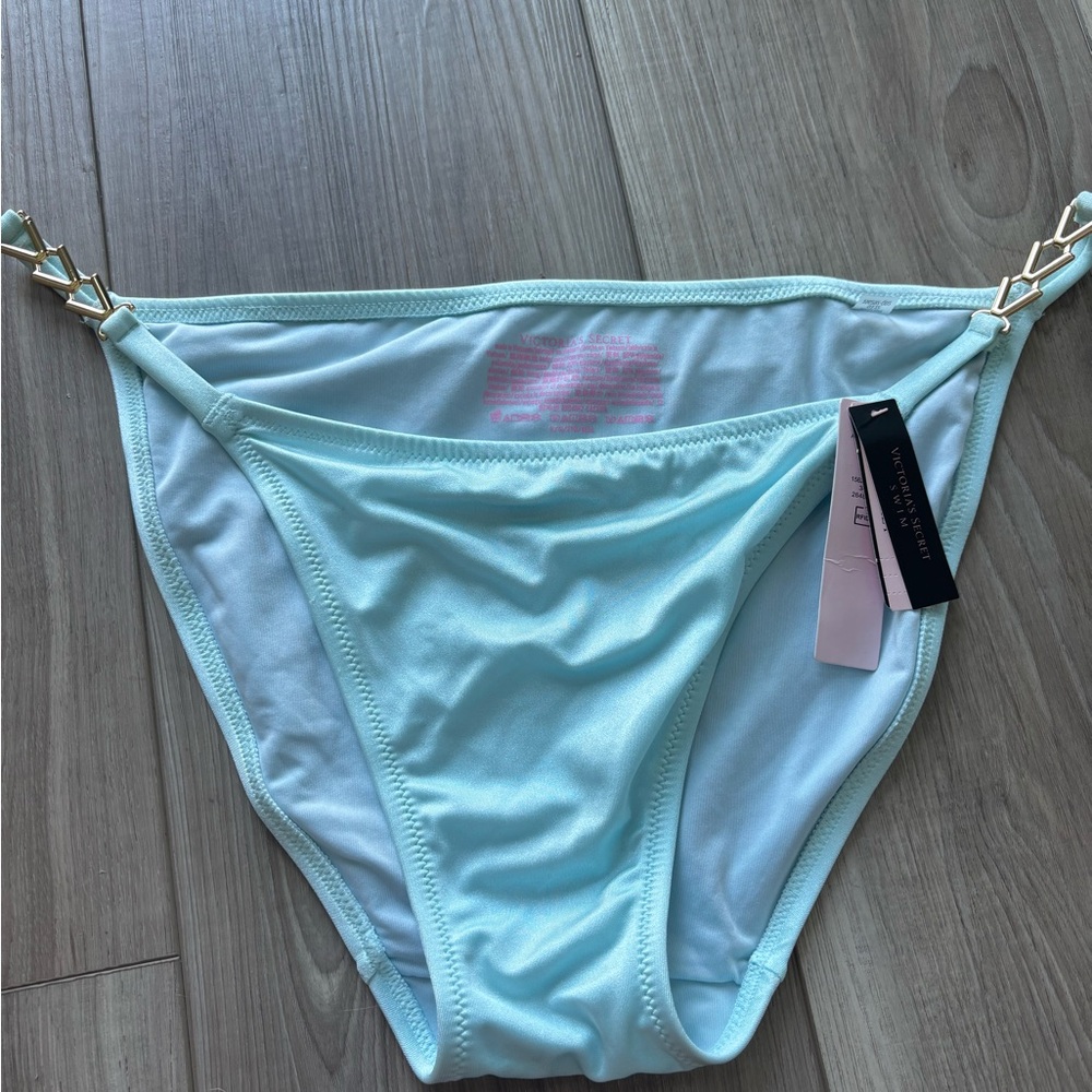 Victoria's Secret Light Blue Bikini Bottom